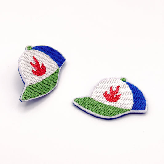 Pin's brodé Casquette – L’esprit cool